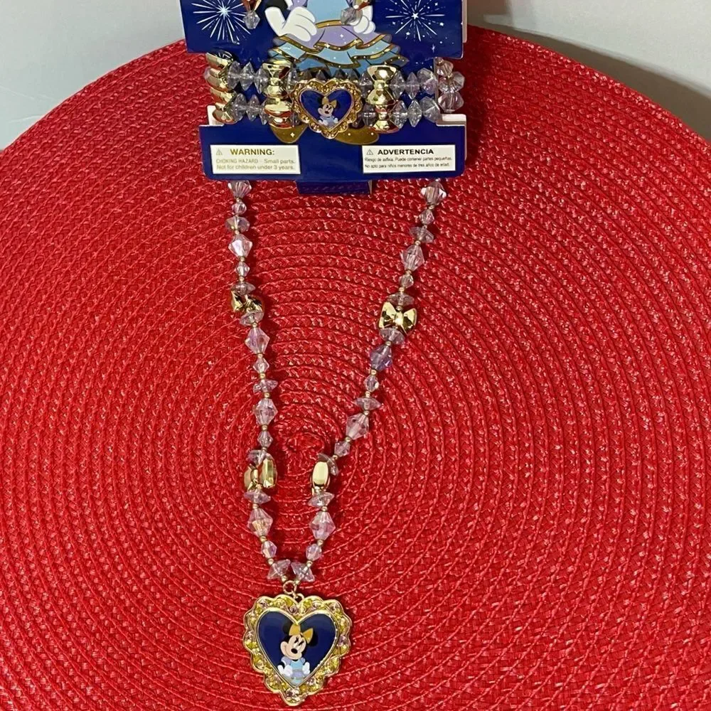 Disney 50th Anniversary Childs Jewelry Set NWT
